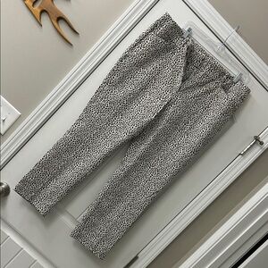 LOFT Animal Print Trousers